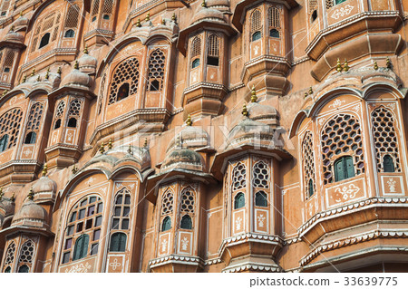 Hawa Mahal palace in Jaipur, Rajasthan 33639775