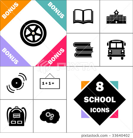 wheel computer symbol 33640402