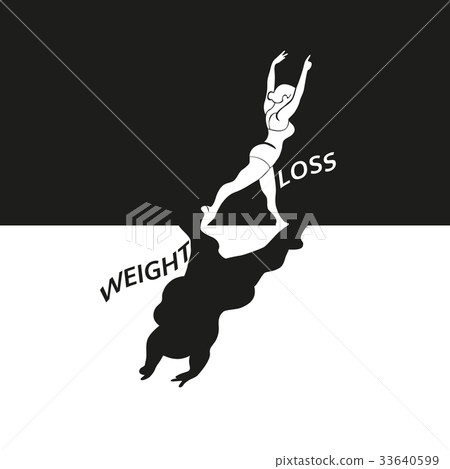 Weight loss icon 33640599