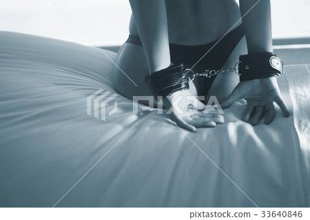 Handcuffed bondage lady Handcuffed bondage lady 33640846