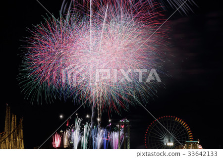 Fireworks at Nagashima Onsen 33642133