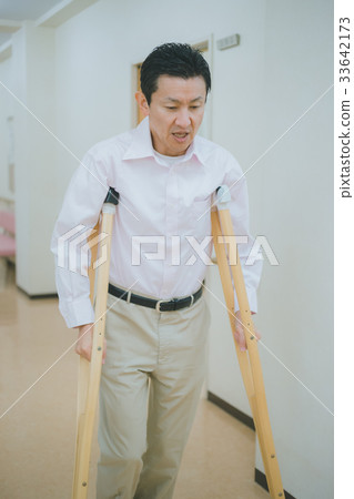 拐杖 男人 男 33642173