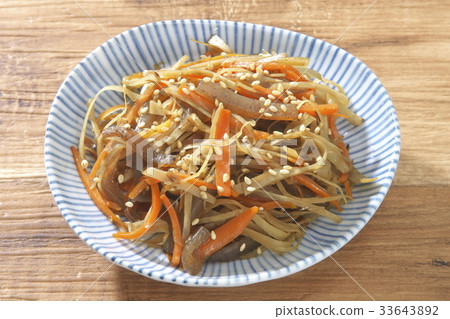 Kinpira牛蒡1道菜 33643892