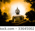 Big Buddha and light 33645002