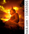 Big Buddha and light 33645005