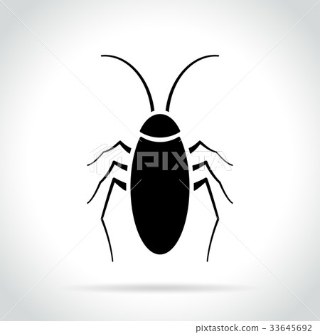 roach icon on white background - Stock Illustration [33645692] - PIXTA