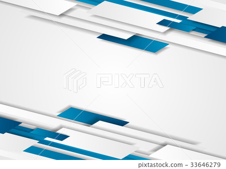 Bright tech geometric abstract background - Stock Illustration ...