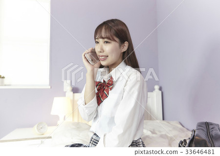 High school girl's everyday 33646481