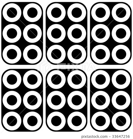 Seamless Circle Pattern 33647256