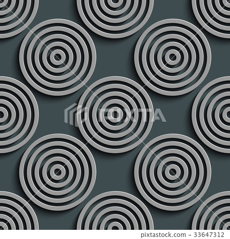Seamless Circle Pattern 33647312