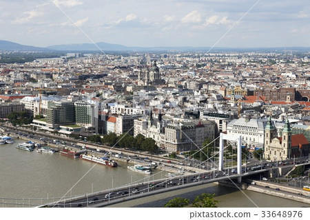 多瑙河，布達佩斯，匈牙利 33648976