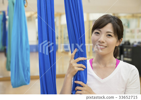 空中瑜伽圖像 33652715