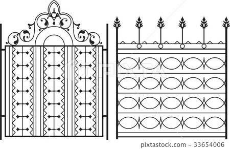 Wrought Iron Gate, Door, Grill, Railing Design Wrought Iron Gate, Door, Grill, Railing Design 33654006