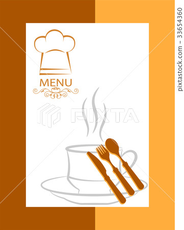 Coffee Menu Card Design Template Coffee Menu Card Design Template 33654360