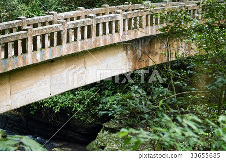 Stone bridge in the mountains Stone bridge in the mountains 33655685