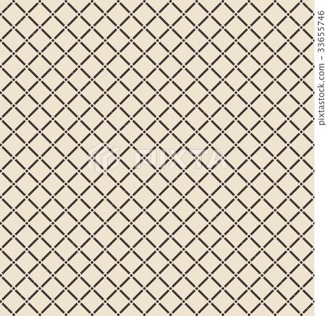 Abstract square with circular joint pattern 33655746
