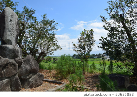 Trace of Omure Castle (Hirayama Castle) Now only the stone monument Trace of Omure Castle Izumi City, Kagoshima Prefecture 33655888