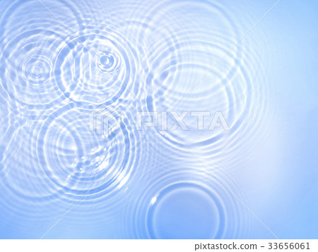 Ripples of overlapping water surface Ripples of overlapping water surface 33656061