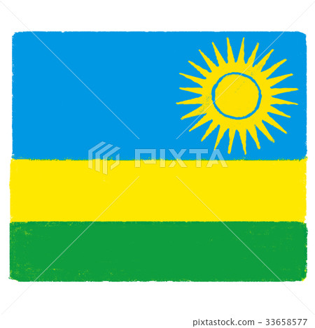 盧旺達國旗 33658577