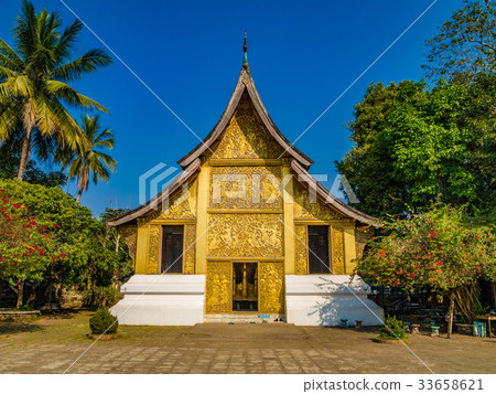 World Heritage Site Laos Luang Prabang Wat Shen Thong Hearse Cinema Room World Heritage Site Laos Luang Prabang Wat Shen Thong Hearse Cinema Room 33658621