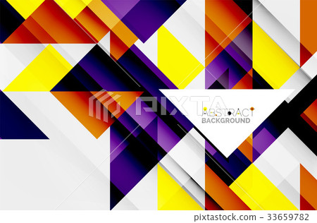 Triangle pattern design background Triangle pattern design background 33659782