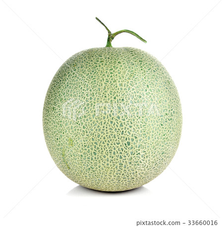 melon fruit on white background. 33660016