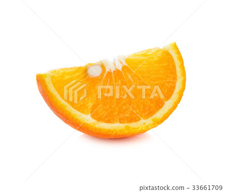 Orange fruit isolated on white background 33661709