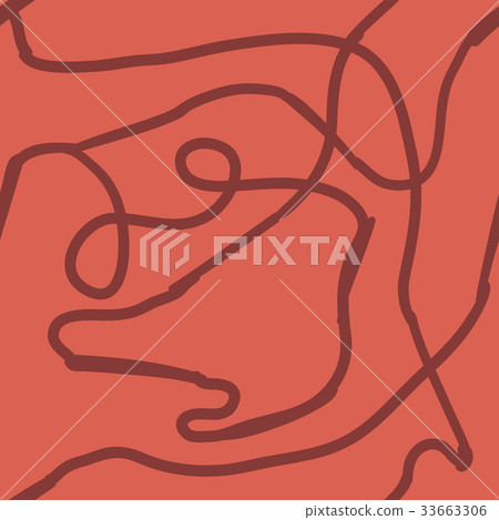 Linear pattern grid, pink curves , seamless vector 33663306