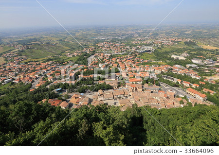 The Republic of San Marino. General view The Republic of San Marino. General view 33664096