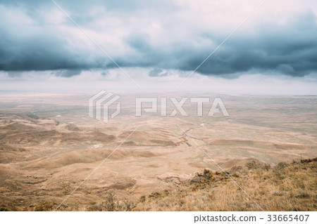 Gareja Desert, Kakheti Region, Georgia. Autumn 33665407
