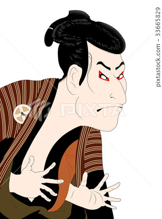 第三代大谷Oniji的東Yusai Sharaku Edo Hyoe 33665829