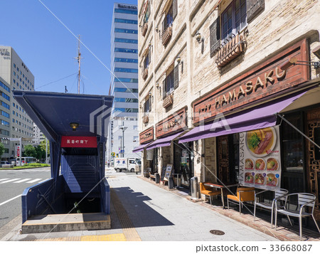 錦市風景，名古屋市中區錦通長者町十字路口附近，長者町橫丁出入口 33668087