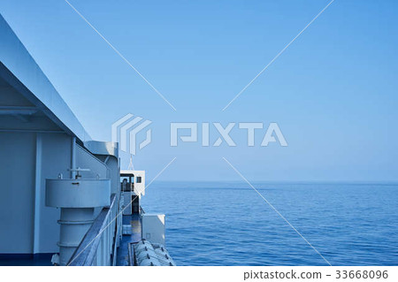 Shin Nihonkai Ferry Voyage Stock Photo