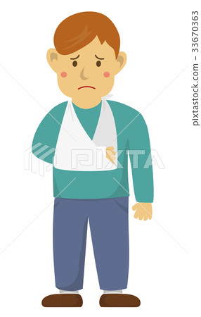 Fracture illustration (arm) 33670363