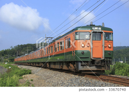 Both line 115 series train Both line 115 series train 33670740