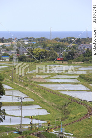Isuimi Railway Kiha 52 + Kiha 28(Overhead View) Isuimi Railway Kiha 52 + Kiha 28(Overhead View) 33670749