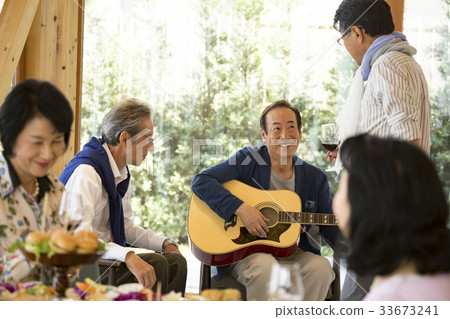 Senior Home Party Second Life 33673241