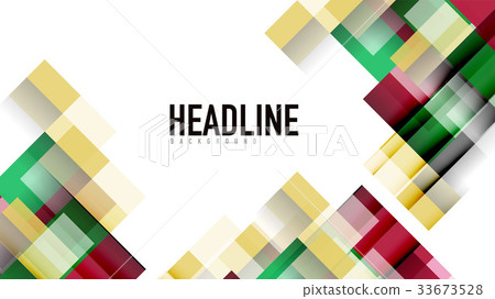 Business presentation geometric template 33673528