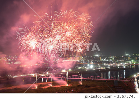 Kakogawa Fireworks Festival (Kakogawa City, Hyogo Prefecture) *There is shooting position information in the comment section of the work Kakogawa Fireworks Festival (Kakogawa City, Hyogo Prefecture) *There is shooting position information in the comment section of the work 33673743