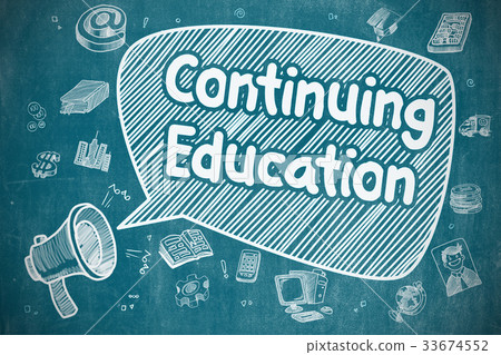 Continuing Education - Business Concept. Continuing Education - Business Concept. 33674552
