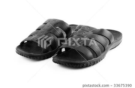 Black flip-flops 33675390
