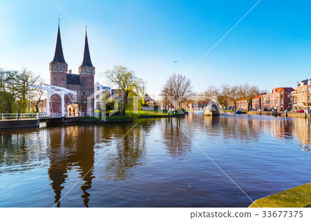 Oostpoort or Eastern Gate, Delft, Holland 33677375