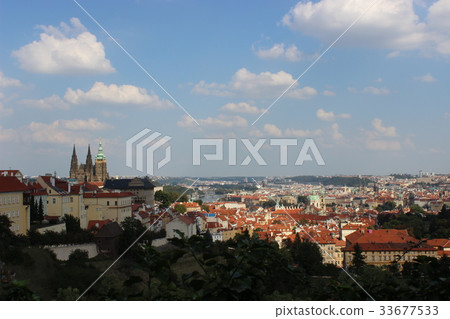 From the sky over the roof of Rothenburg From the sky over the roof of Rothenburg 33677533