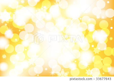 Vivid bokeh in golden color. 33677643
