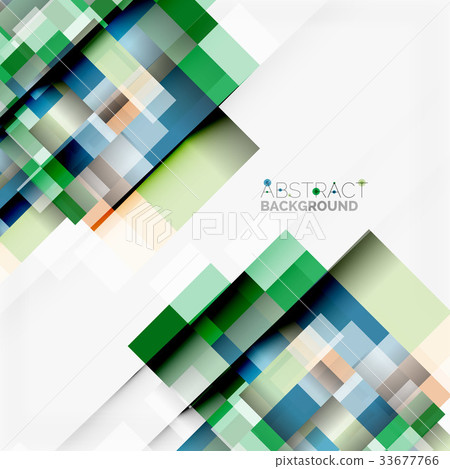 Abstract blocks template design background, simple 33677766