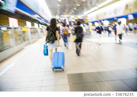 台北 旅行 城市 印象 模糊 抽象 33678235