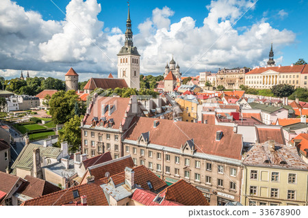 View of Tallinn Estonia View of Tallinn Estonia 33678900
