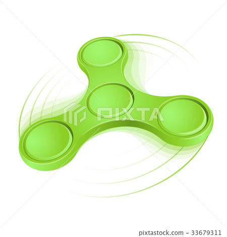 rolling fidget spinner