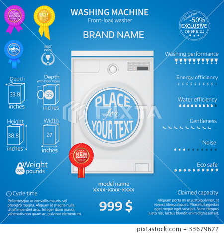 Vector illustration of washer Vector illustration of washer 33679672