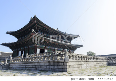 首爾鐘路區景福宮Kunjongjeon 首爾鐘路區景福宮Kunjongjeon 33680652